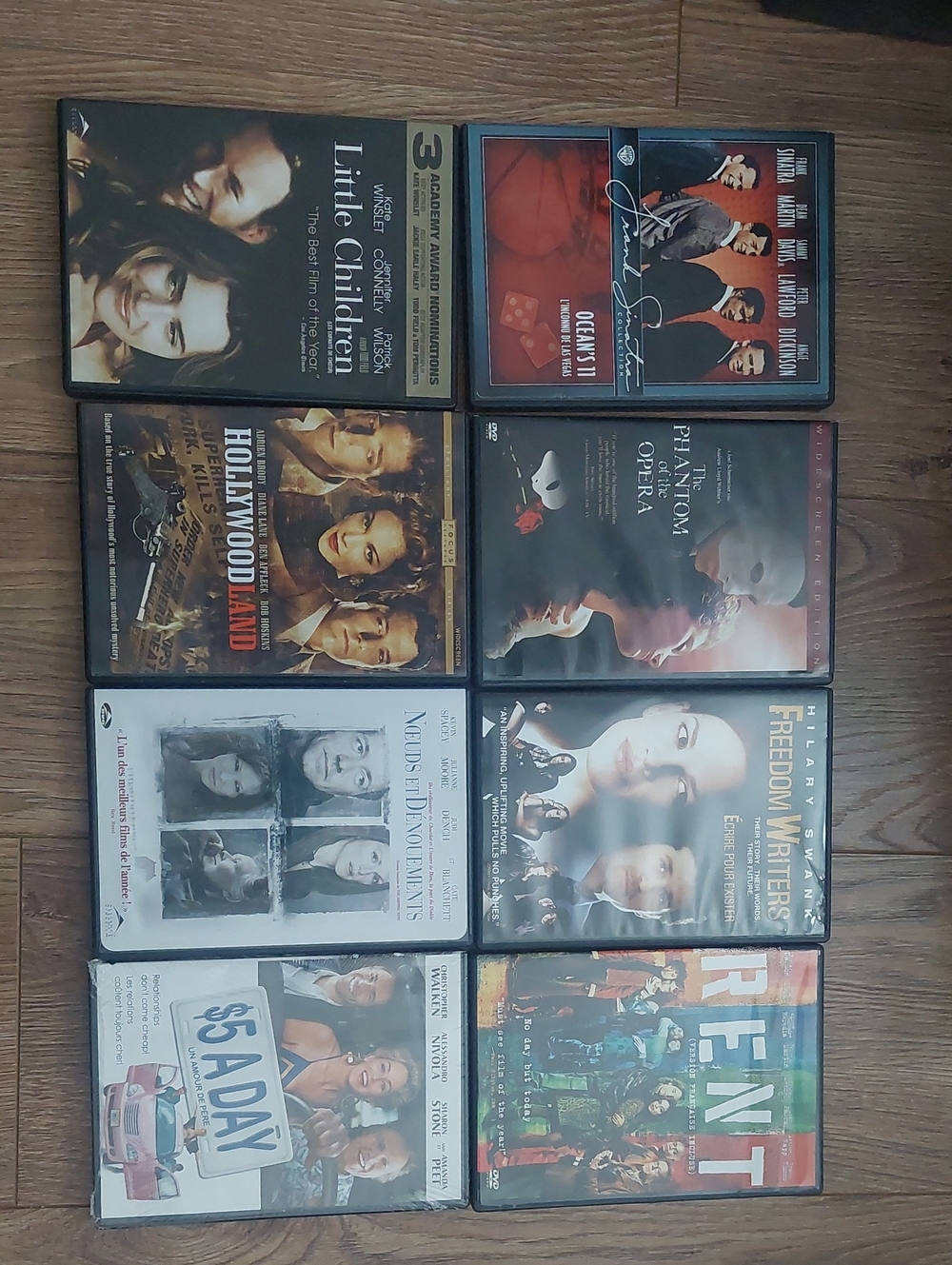 Drama, Musical Hollywood Dvd Lot Of 8 Movies